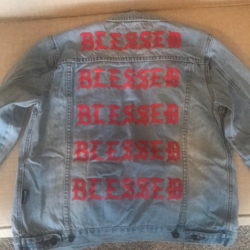 Designer Jean jacket - Picture 3 of 3